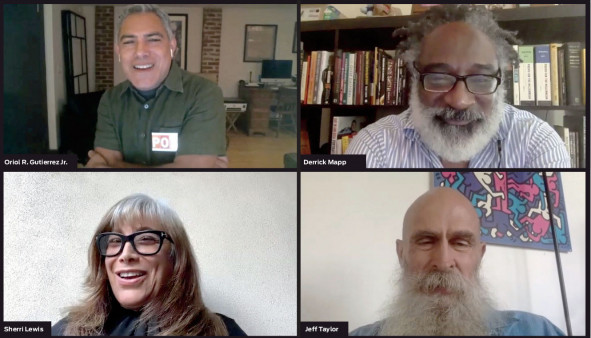 Oriol R. Gutierrez Jr., Derrick Mapp, Sherri Lewis and Jeff Taylor