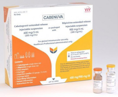 ViiV Cabenuva injectable cabotegravir rilpivirine