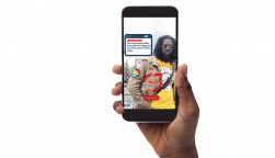 phone with THRIVE SS on screen