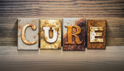 smiling doctor and woman patient